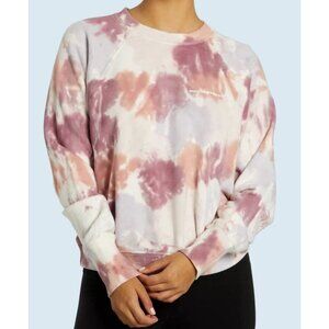 SPIRITUAL GANGSTER Bridget Raglan Pullover Tie Dye Sweatshirt Sz M